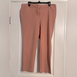 Pale coral Liz Claiborne pants